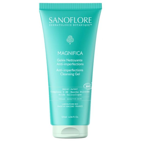 Sanoflore Magnifica gelée nettoyante anti-imperfections bio 120 ml