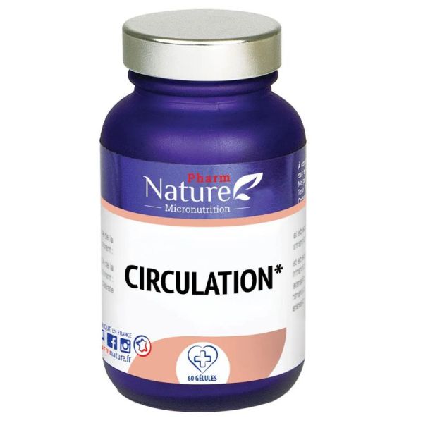 Pharm Nature Micronutrition Circulation 60 Gélules