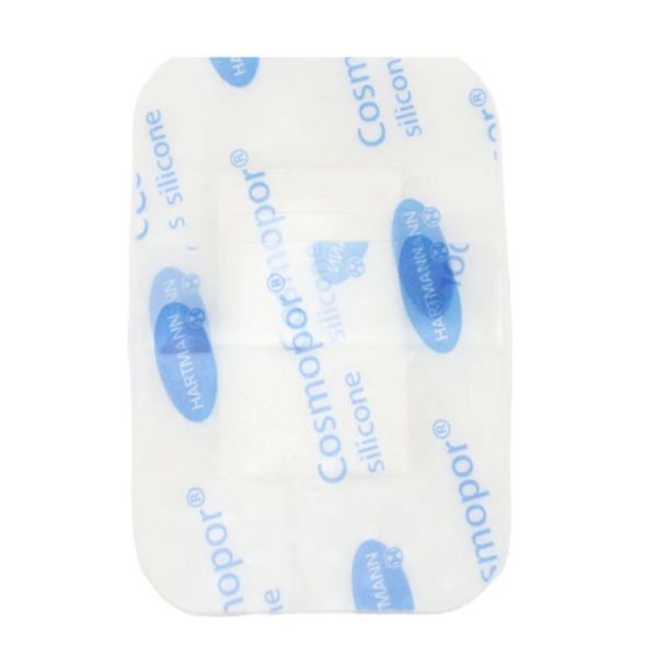 Hartmann Cosmopor silicone 10 pansements adhésifs siliconés 10 X 8 cm