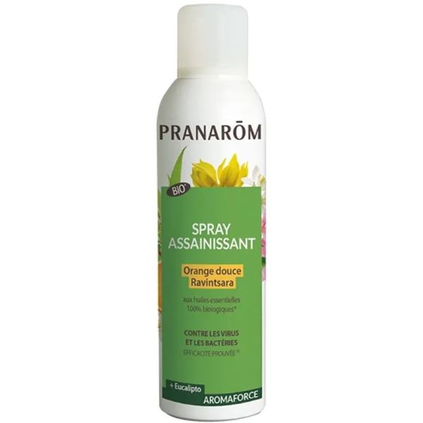 Pranarom Aromafor spray assainissant orange douce ravintsara bio 75ml