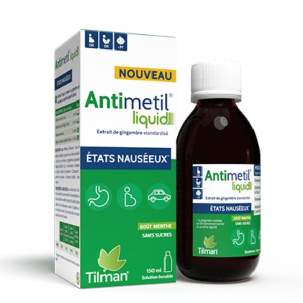 Tilman  Antimetil sirop nausées et vomissements 150ml