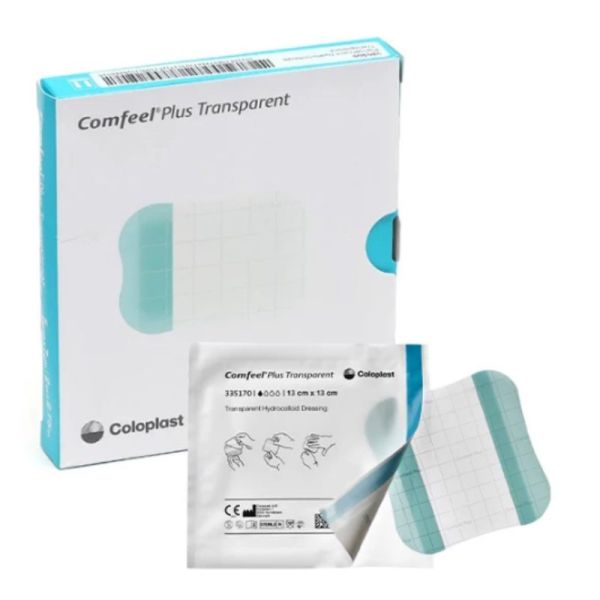 Coloplast  Comfeel Plus Transparent pansement hydrocolloide 10 pansements 5 cm x 7 cm
