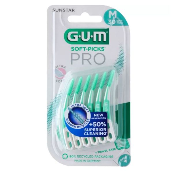 Gum Soft-Picks Pro 30 Unités Taille M